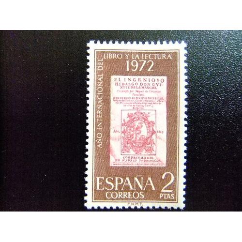 España Spain Espagne 1972 - Año Del Libro - Journée Du Livre - Edifil Nº 2076 ** Yvert Nº 1730 ** Mnh