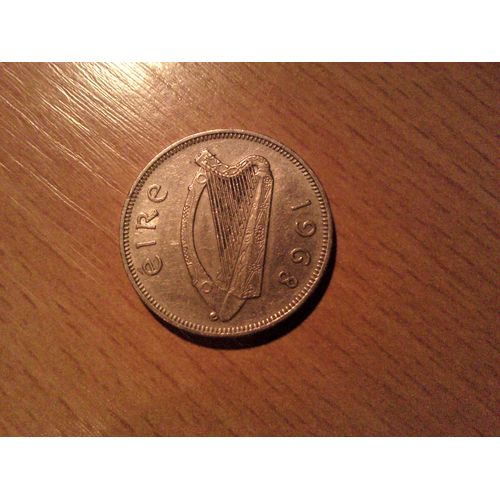 Piece De 2 Floirin Eire 1968