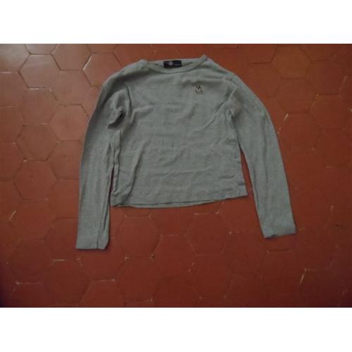 T-Shirt Jersey Gris Lulu Castagnette 