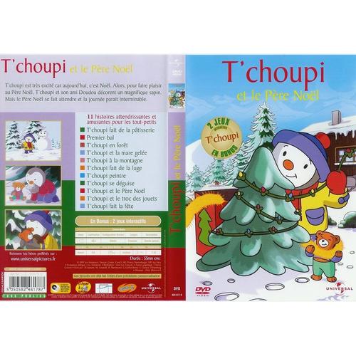 Mon coffret T'choupi aime le Père-Noël - avec une peluche T'choupi - Un  beau cadeau de Noël dès 2 ans