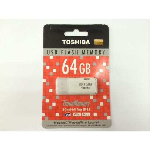 clé USB-Stick 64GB Toshiba Hayabusa weiss
