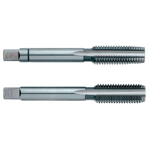 Lot de 2 tarauds à main métriques fins HSS DIN 2181