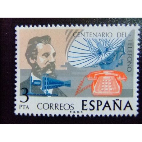 España Spain Espagne 1976 - 100º Cent. Telefono - 100 Anniv. Téléphone - Edifil Nº 2311 ** Yvert Nº 1957 ** Mnh