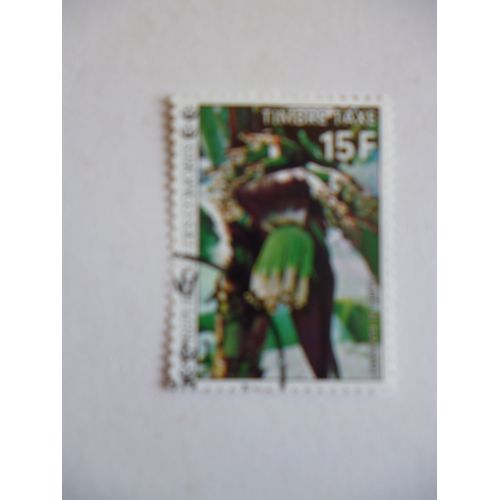 Timbre Taxe "Comores :Fleur De Bananier".