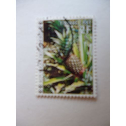 Timbre Taxe "Comores :Ananas".