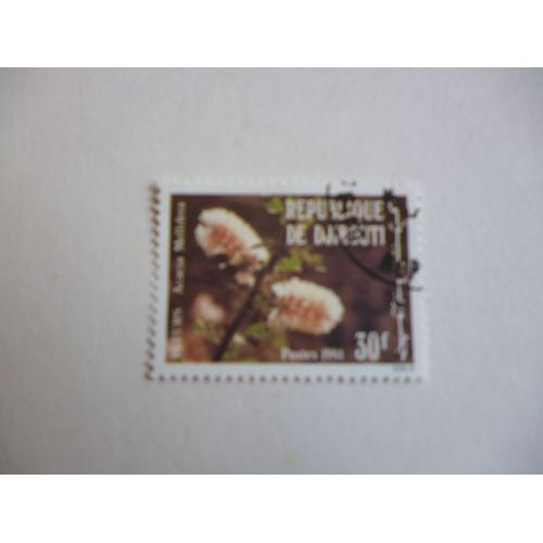 Timbre 'djibouti :Acacia Mellifera".