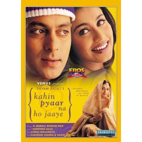 Kahin Pyar Na Ho Jaye Bollywood Dvd With English Subtitles