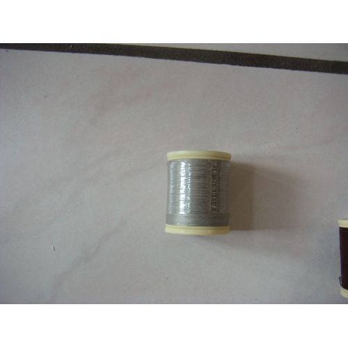 Bobine De Fil Dmc Metallise Argent Art 283