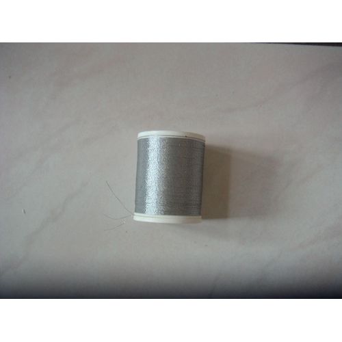Bobine De Fil A Broder Metallic Madeira - Argent 15