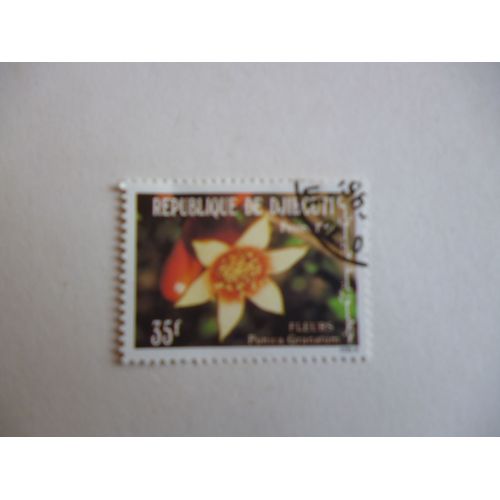 Timbre "Djibouti :Punica Granatum".