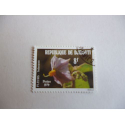 Timbre "Djibouti 1979 :Solanacée ".