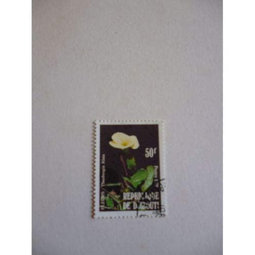Timbre "Djibouti 1979 :Thunbergia Alata".