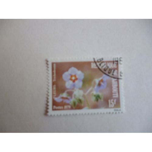 Timbre "Djibouti 1979 :Trichodesma".