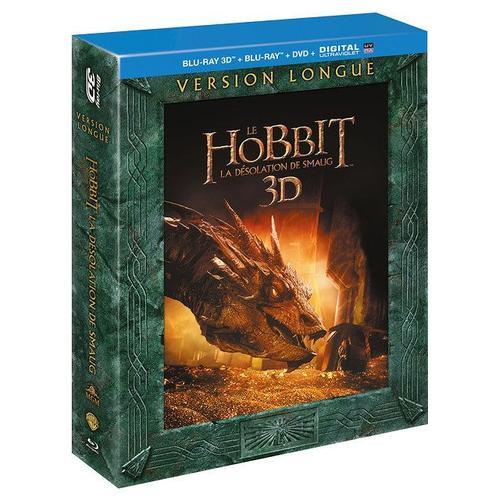 Le Hobbit : La Désolation De Smaug - Version Longue - Blu-Ray 3d + Blu-Ray + Dvd + Copie Digitale