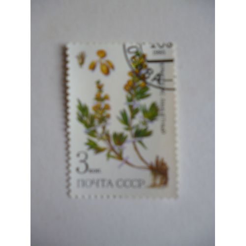 Timbre "Urss 1985 :Plante".