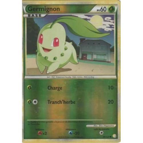 Carte Pokémon "Germignon" Pv60 Holo Reverse 59/123
