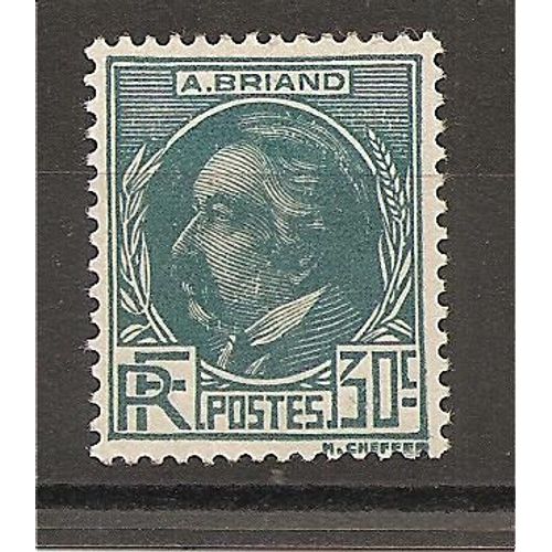 291 (1933) Aristide Briand N* (Côte 20e) (2204)