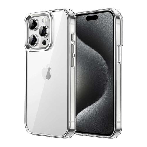 Coque Silicone Pour Apple Iphone 15 Pro Max A2849 A3105 A3106 A3108 [Dimensions Du Téléphone: 159.9 X 76.7 X 8.3 Mm] Gel Ultraslim Et Ajustement Parfait - Transparent