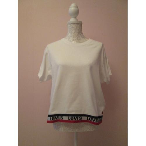 T-Shirt Blanc Levi's Taille Xs