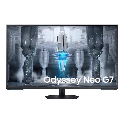 Samsung Odyssey Neo G7 S43CG700NU - G70NC Series - moniteur QLED - Intelligent - jeux - 43" - 3840 x 2160 4K @ 144 Hz - VA - 400 cd/m² - 4250:1 - DisplayHDR 600 - 1 ms - 2xHDMI, DisplayPort -...