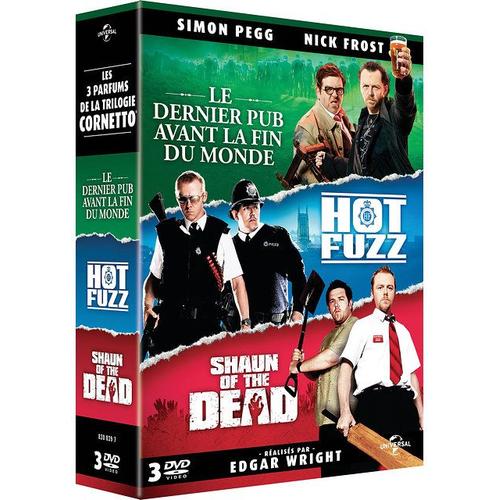 La Trilogie Cornetto : Le Dernier Pub Avant La Fin Du Monde + Hot Fuzz + Shaun Of The Dead - Pack