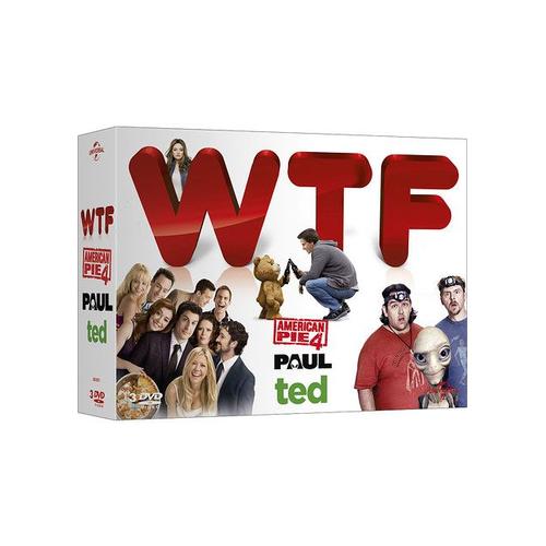 Wtf (What The Fuck!) - Coffret : Paul + Ted + American Pie 4 - Pack