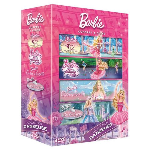 Barbie - Coffret 4 Films : Collection Danseuse - Pack