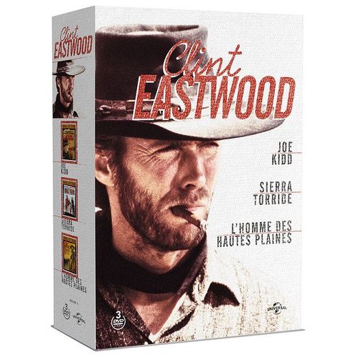 Clint Eastwood - Joe Kidd + Sierra Torride + L'homme Des Hautes Plaines - Pack
