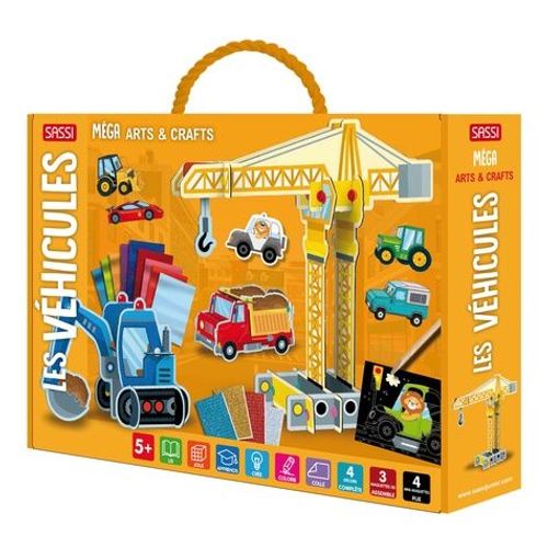 Méga Box Arts & Crafts - Les Véhicules