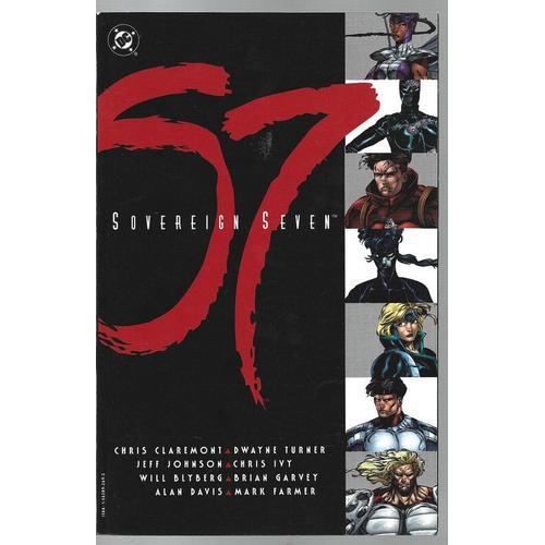 Sovereign Seven (S7) T.P.B. ( Softcover - Contains : Sovereign Seven #1 - 2 - 3 - 4 - 5, Sovereign Seven Annual #1 & Showcase' 95 #12 ) #### First Printing