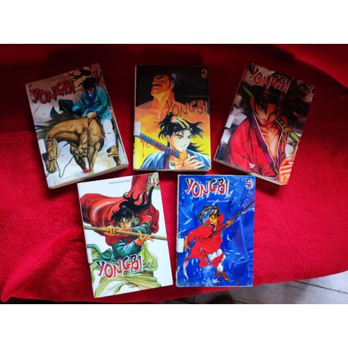 Mun Chong-Hu: " Yongbi " = Tomes 1-2-3-4 & 5 Aux Éditions Tokebi - 2003/2004 - Poche - Mangas D'occasion