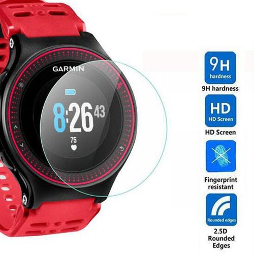 Film De Protection En Verre Trempé Hd Transparent Protecteur D'écran Pour Montre Intelligente Garmin Forerunner 220 225 230 235 620 630