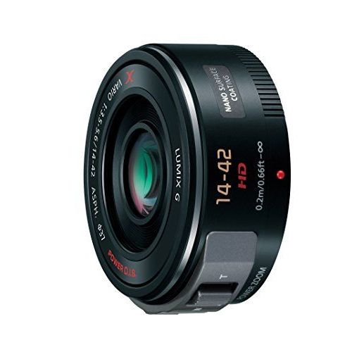 Panasonic 14 - 42 mm / F 3,5 - 5,6 G X VARIO PZ Objectifs 14 mm