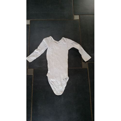 Body Tex Blanc Manches Longues 3 Ans