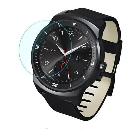 Film De Protection Transparent En Verre Trempé Anti-Explosion Pour Montre Intelligente Lg G Watch R W110 Couvercle De Protection D'écran Renforcé