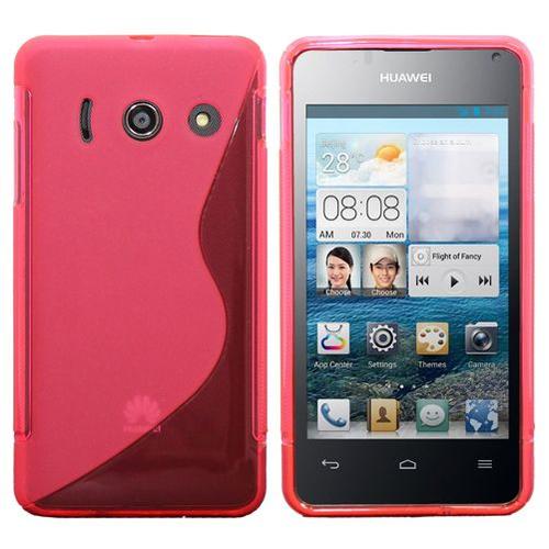 Coque Tpu Type S Pour Huawei Y300  - Rose