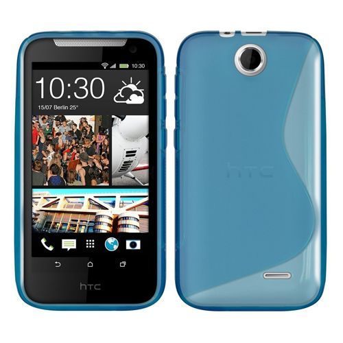 Coque Tpu Type S Pour Htc Desire 310 - Bleu