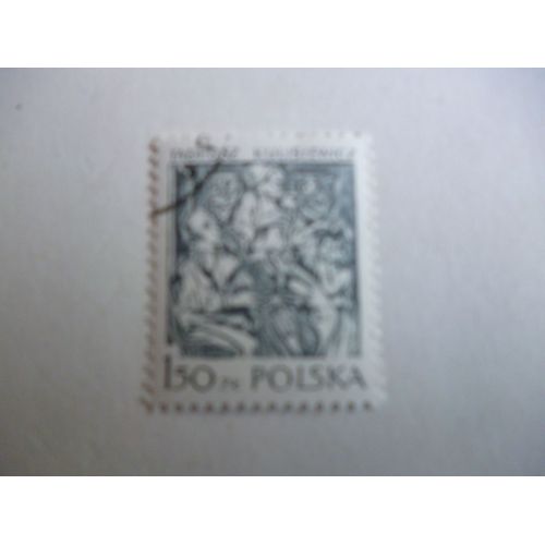 Timbre "Pologne :Tadeusz Kulisiewicz".