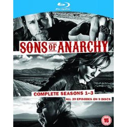 Sons Of Anarchy: Complete Seasons 1-3 Blu-Ray [Import Anglais]