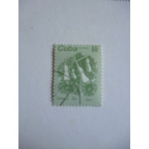 Timbre "Cuba 1983 :Tabago".
