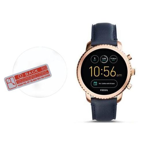 Film De Protection En Verre Trempé Ultra Transparent Pour Montre Connectée Fossil Q Explorist Gen 3 Couvercle De Protection D'écran