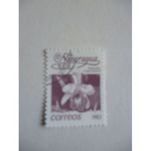 Timbre "Nicaragua 1983 : Sobralla Macrantha".