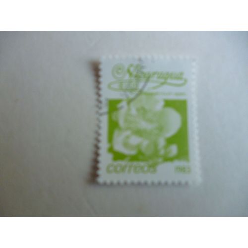 Timbre "Nicaragua 1983 :Cochlospernum".