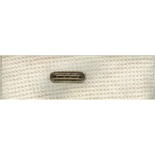  Ancienne Boucle De Ceinture  Métal Bronze  8.8cm X 3 Cm Et 4 Griffes