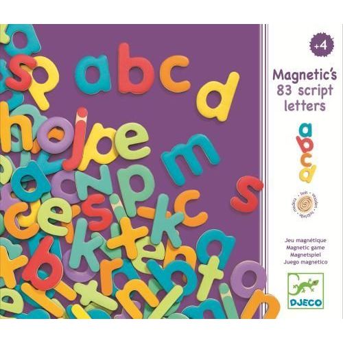 Lettres Aimantées 83 Script Letters Djeco