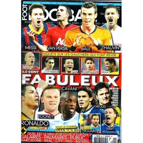 Le Monde Du Football N°20: Toure/ Gauchers/ Valbuena/ Fideles A Leurs Clubs/ Cavani/ Higuain/Ronaldo
