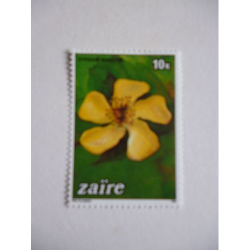 Timbre "Zaïre :Hypericum Revolutum".