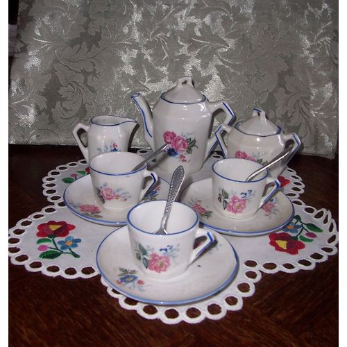 Dinette Service À Café Porcelaine Ancienne 