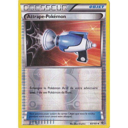 Carte Pokémon 083/101 Attrape-Pokémon - Reverse Série Bw Explosion Plasma Neuf Fr