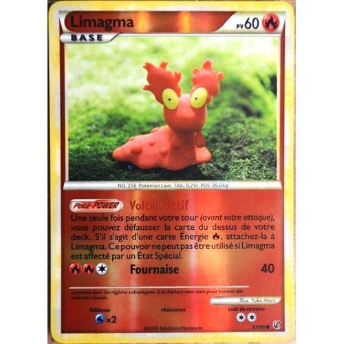 Carte Pokémon 67/90 Limagma 60 Pv - Reverse Hs Indomptable Neuf Fr
